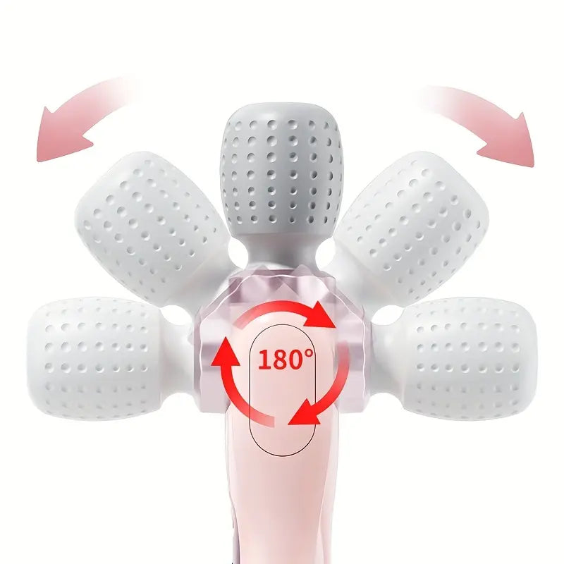 180° Foldable Body Massager – Rechargeable Handheld Massage Wand for Head-to-Toe Relaxation